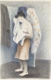 RAPHAEL SOYER Three lithographs.